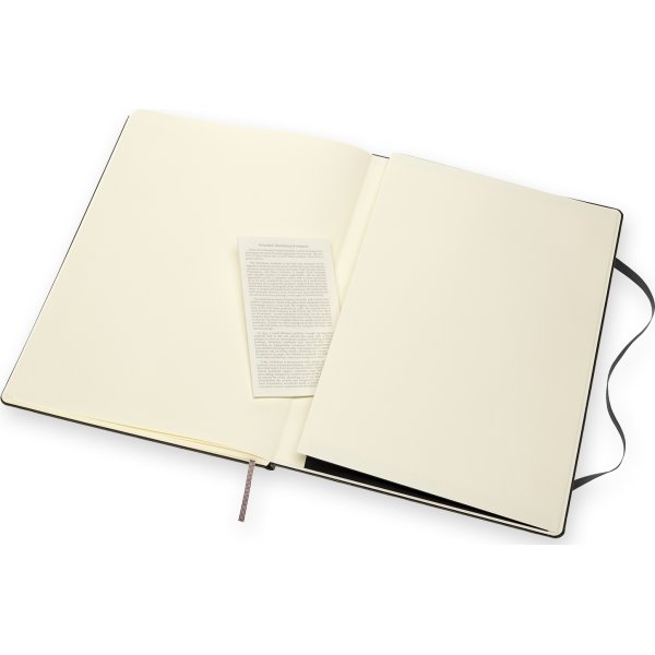 Moleskine Clas. H Notesbog | A4 | Blan. | Sort