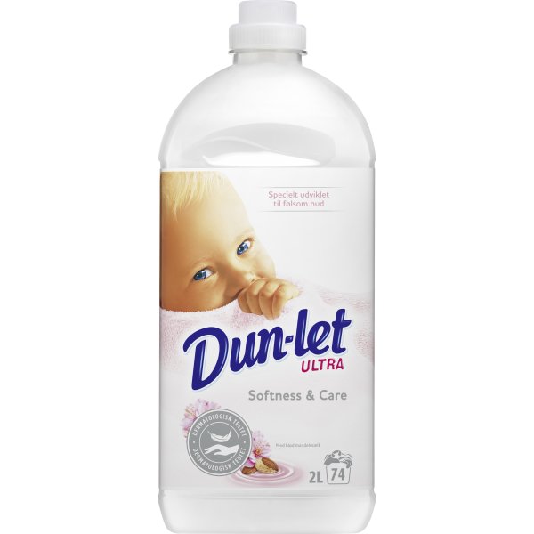 Dun-let Skyllemiddel, Softness & Care, 2 L