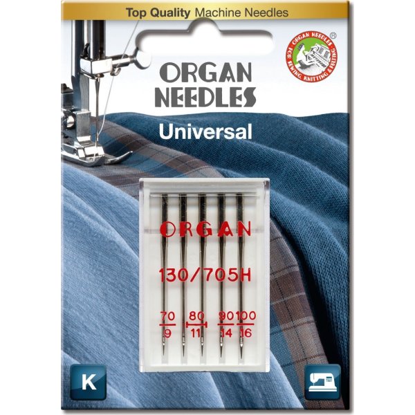 Organ Standard nåle til symaskine | 5 stk.