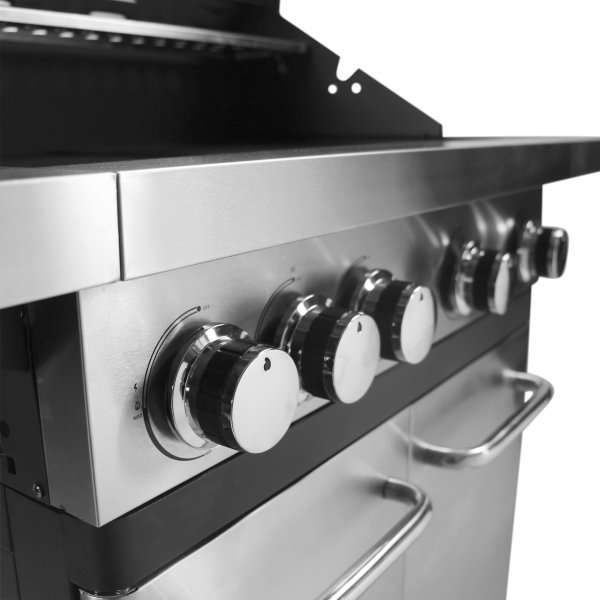 Pepper deluxe gasgrill 4+1 brænder