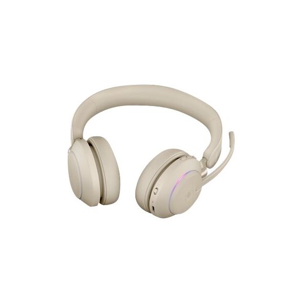 Jabra Evolve2 65 Link380c MS Stereo headset, beige
