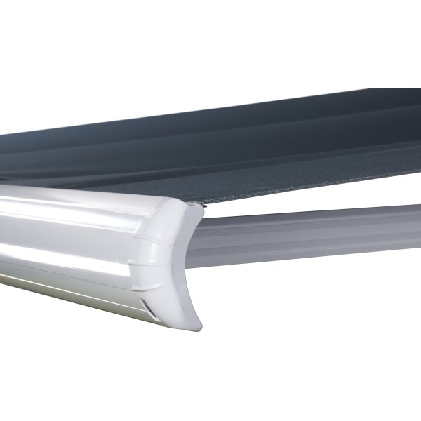 Liana Markise m/motor & LED, 480x300 m, grå/hvid