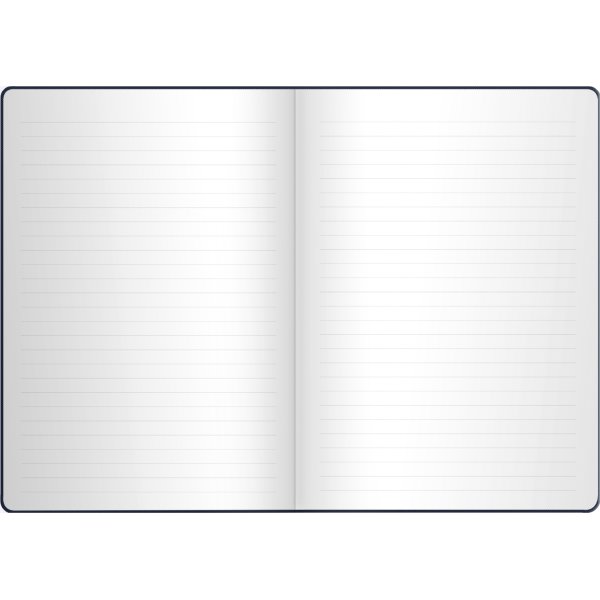 Burde Deluxe Notesbog, A5, linjeret, flower