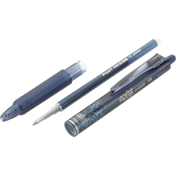 Pilot FriXion Clicker Rollerpen | B | Blå