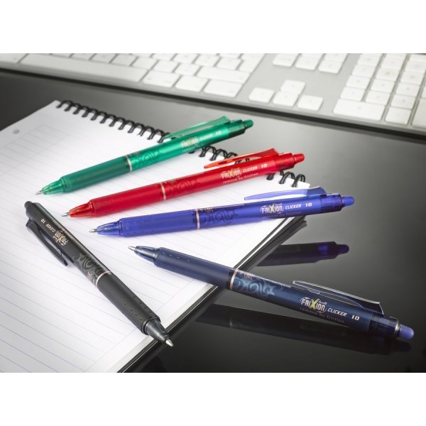 Pilot FriXion Clicker Rollerpen | B | Blå