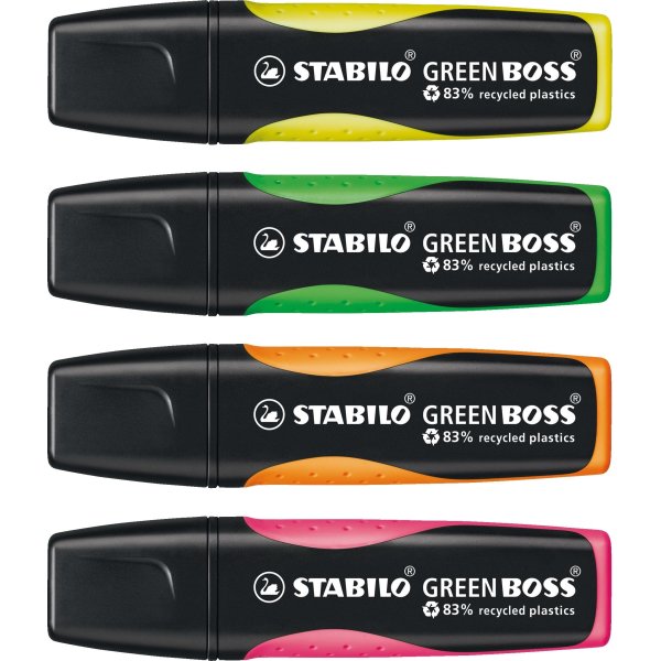 Stabilo Green Boss Highlighter | Pink