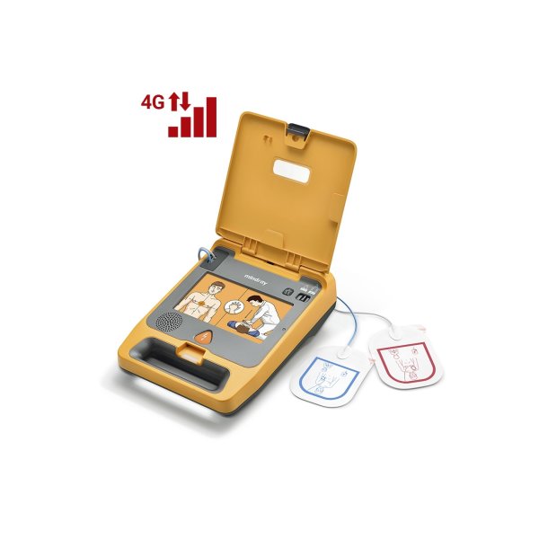 Mindray BeneHeart C1 4G Hjertestarter inkl. skab