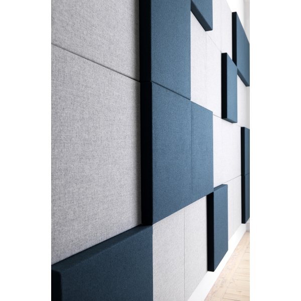 Soneo Wall, akustikpanel, 50x50x5 cm, Lysegrå