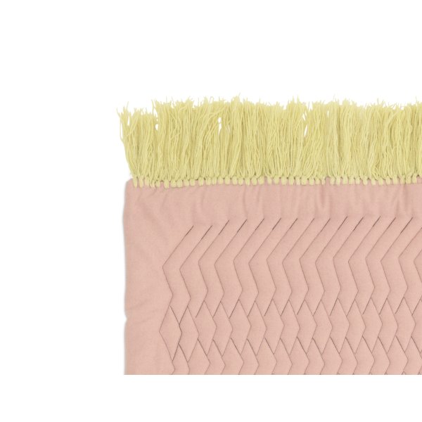 Normann Copenhagen Trace tæppe, rosa/grøn