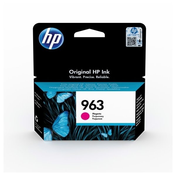 HP nr. 963 blækpatron, blister, magenta