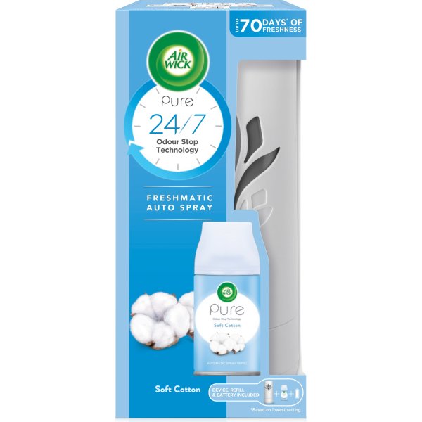 Air Wick Freshmatic Starter | Soft Cotton
