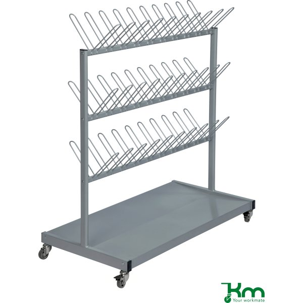 Skostativ, 1063x540x1200, Grålakeret