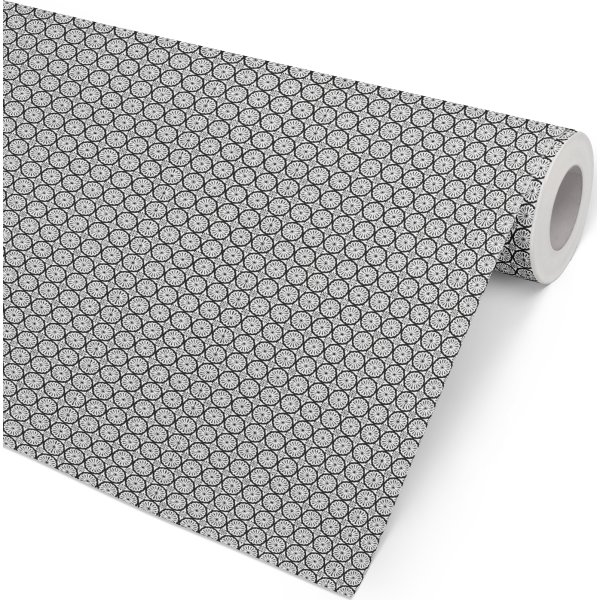 Gavepapir Tiny sort, 57 cm x 154 m