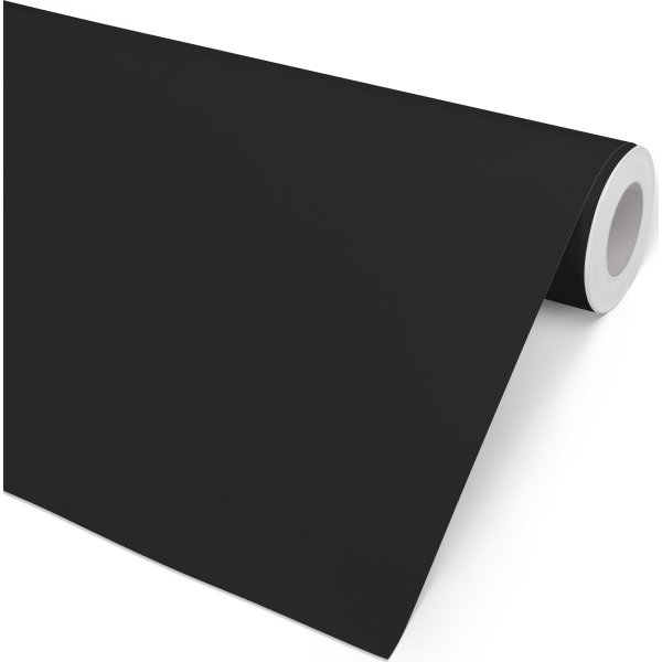 Gavepapir Ensfarvet Sort, 57 cm x 154 m