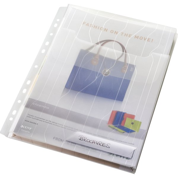 Leitz CombiFile expanderbar mapp, vit (3 st)