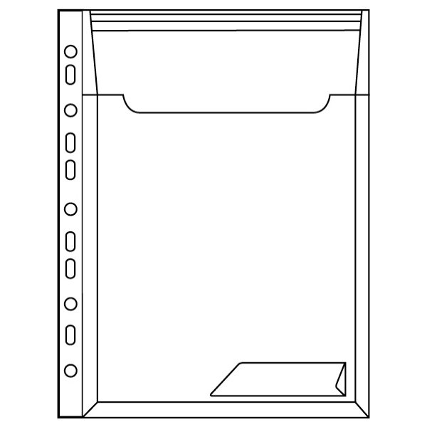 Leitz CombiFile expanderbar mapp, vit (3 st)