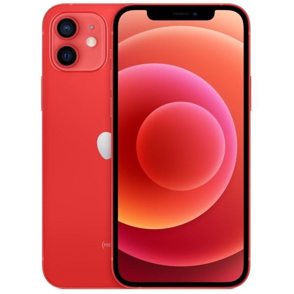 Apple iPhone 12, 64GB, (PRODUCT)RED