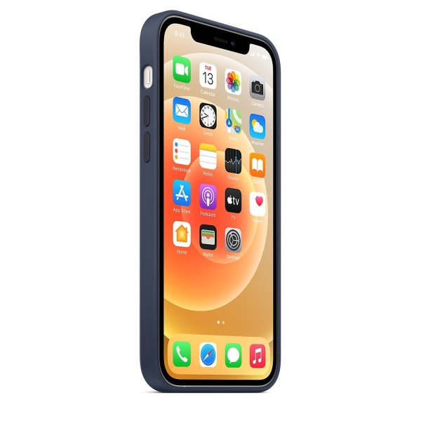 Apple silikone-etui til iPhone 12|12 Pro, blå