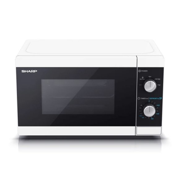 Sharp YC-MS01EC Mikrobølgeovn, 800W, hvid