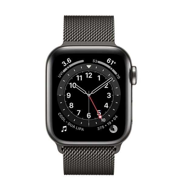 Apple Watch Series 6 (GPS+4G) 40mm, stÃ¥l rem - Fri Fragt
