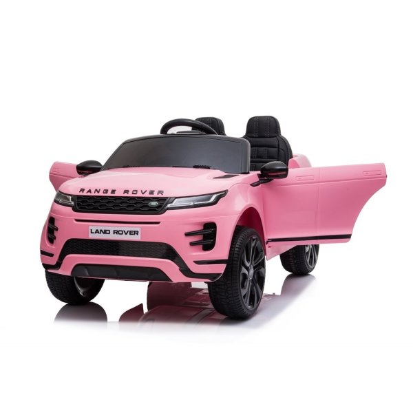 EL-drevet Range Rover Evoque børnebil, lyserød