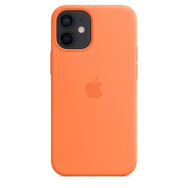 Apple silikone-etui til iPhone 12 Mini, orange