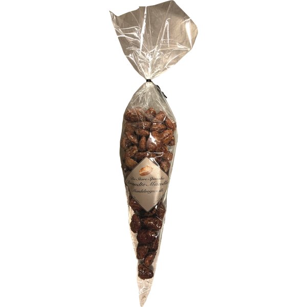 Mandelvognens brændte mandler 130 g 