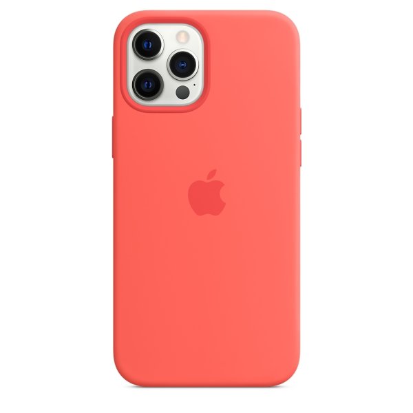 Apple silikone-etui til iPhone 12 Pro Max, pink