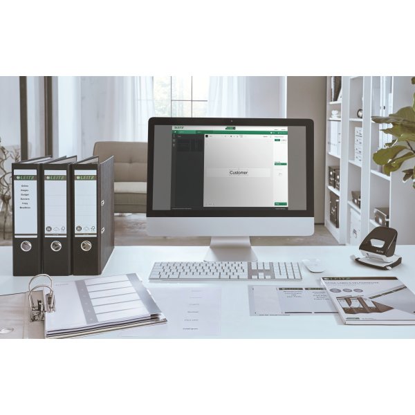 Leitz WOW printerutskrivbart register, A4, 1-10