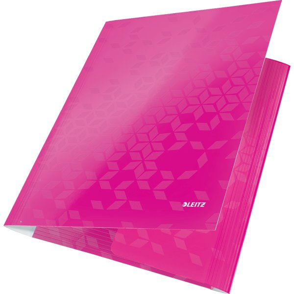 Leitz Wow snoddmapp, rosa