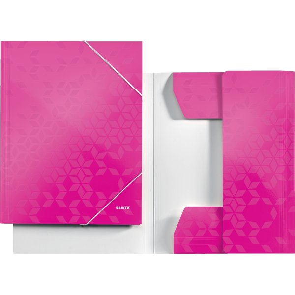 Leitz Wow snoddmapp, rosa