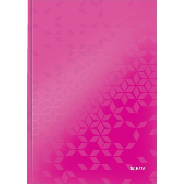 Leitz WOW Notesbog | A4 | Kvadreret | Pink