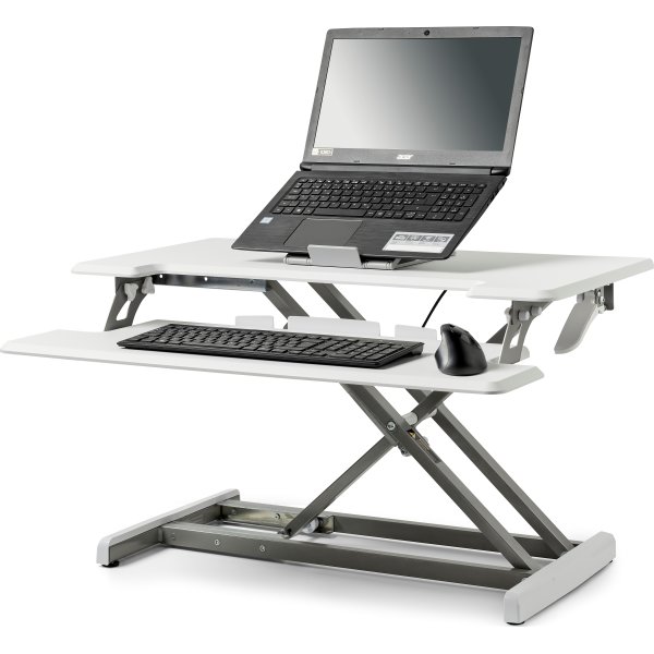 Steppie Desk Riser hæve/sænkebord, hvid