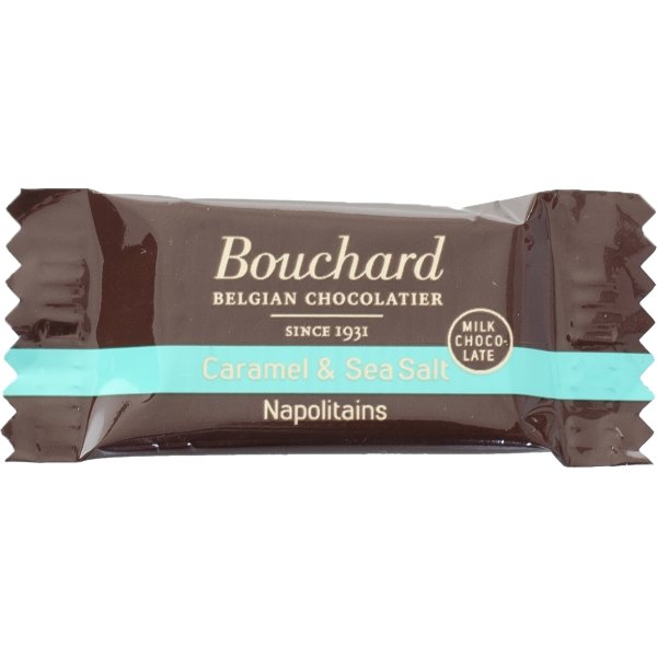 Bouchard Saltkaramel Chokolade, 200 stykker á 5 g