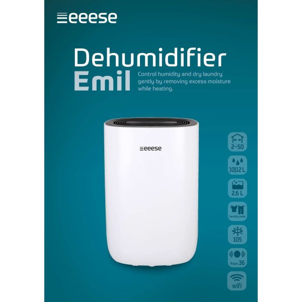 Eeese Emil affugter med wifi, hvid