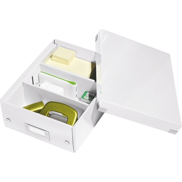 Leitz Click & Store Organiseringsboks | S | Hvid