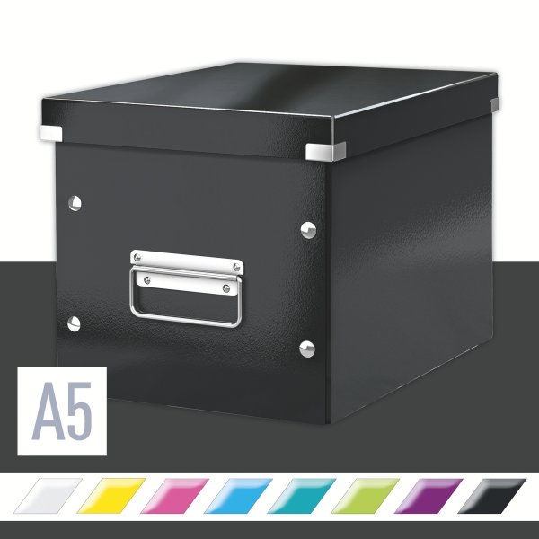 Leitz Click & Store Opbevaringsboks medium, sort