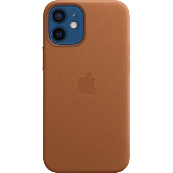 Vittig hun er sandwich Apple læder etui til iPhone 12 mini, brun | Lomax A/S
