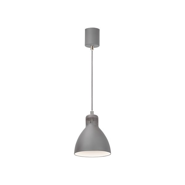 Luxo L-1 E27 loftslampe, Ø18, grå