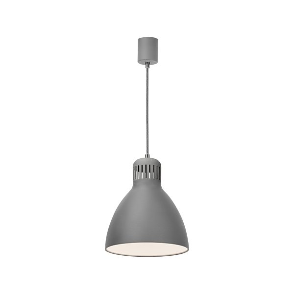 Luxo L-1 E27 loftslampe, Ø28, grå