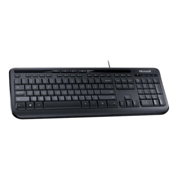 Microsoft Wired Desktop 600 mus/tastatur-sæt, sort