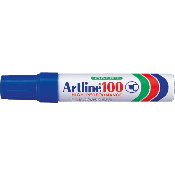Artline 100 Permanent Marker | Blå