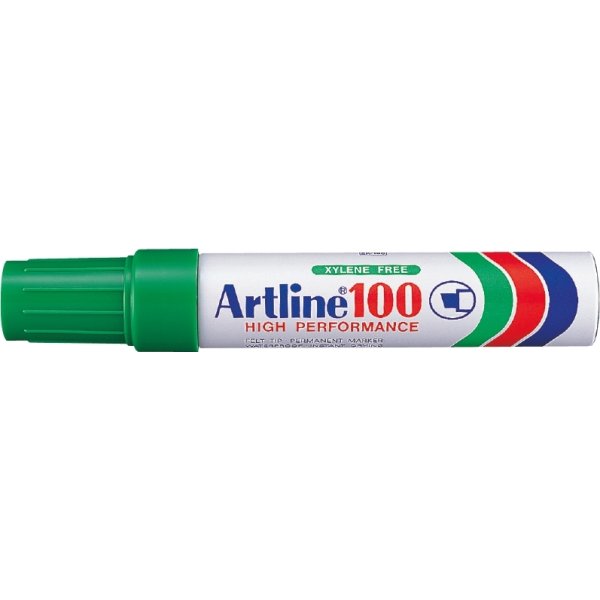 Artline 100 Permanent Marker | Grøn