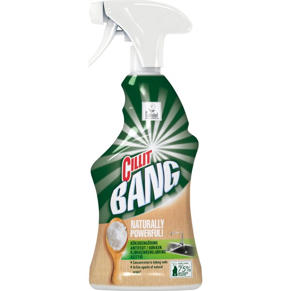 Cillit Bang Eco Rengøringsspray | Antifedt | 750ml