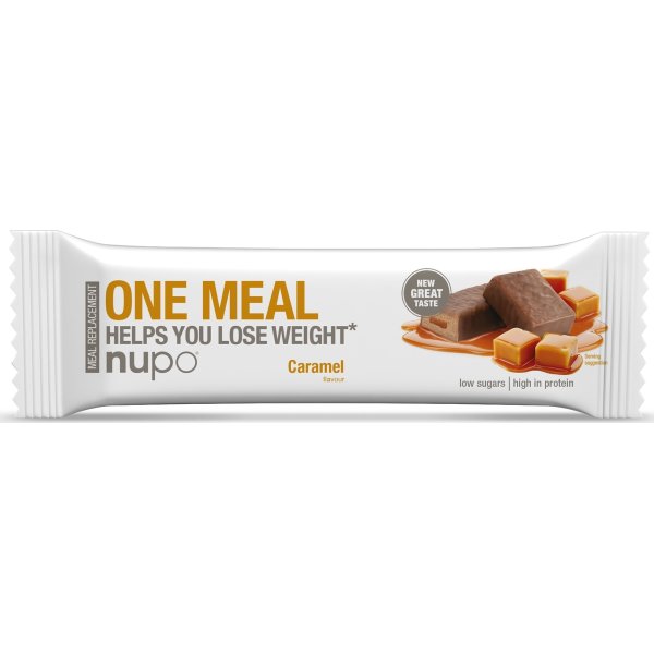 Nupo Meal bar karamel, 60 g
