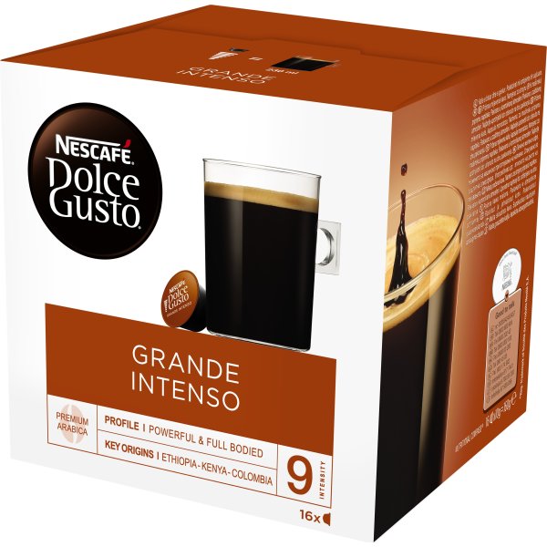 Dolce Gusto Grande Intenso Kaffekapsler, 16 stk.
