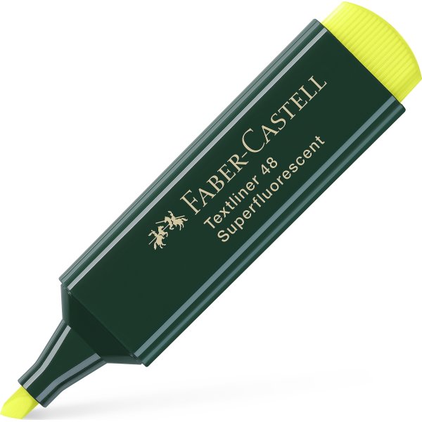Faber-Castell overstregningspenne, gul