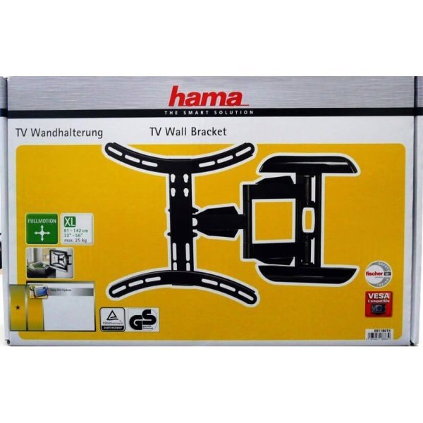 Hama Fullmotion 32-65" TV Vægbeslag, sort