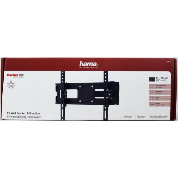 Hama Fullmotion 32-65" (30 kg) TV Vægbeslag, sort