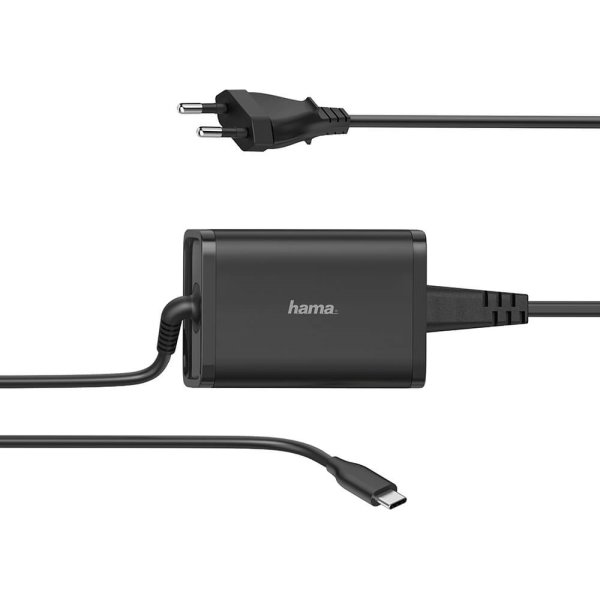 Hama Notebook Strømforsyning USB-C, 65W